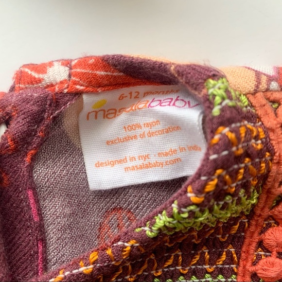 Masala Baby Smocked Animals Shirt - Picture 3 of 4